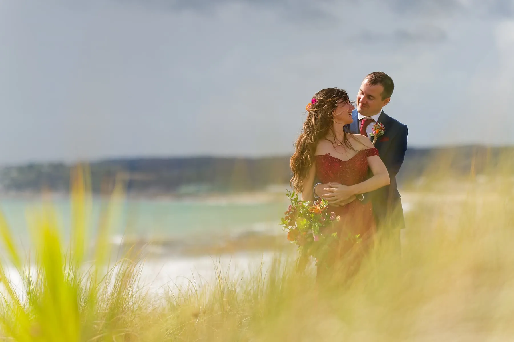 Couple on the coast near Penzance